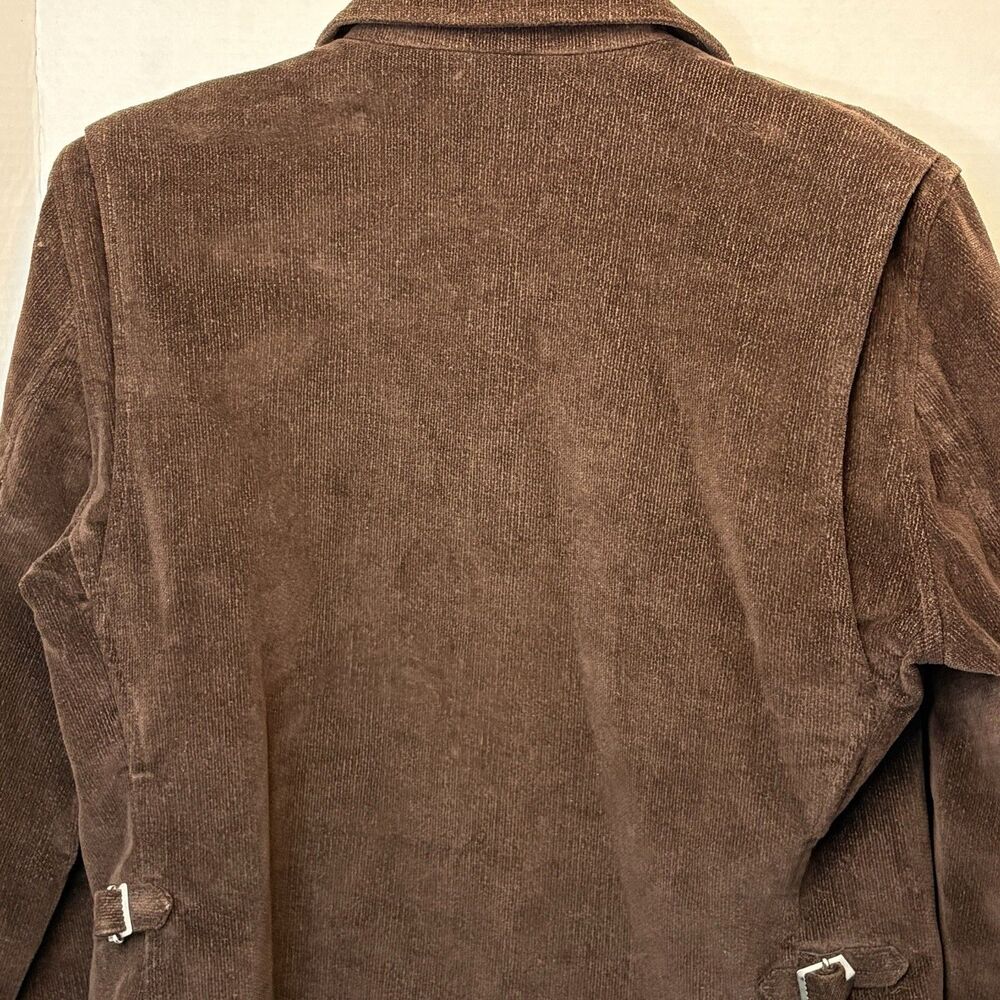 Vintage Polo Jeans Co Ralph Lauren Women’s Corduroy Blazer Size 10 Old Money 90s - Picture 5 of 11